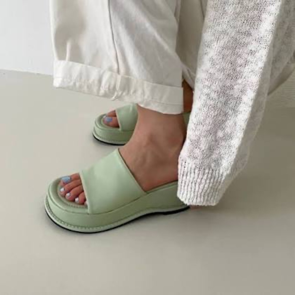 Shop Peche Frida Chunky Platform Sandals